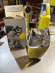 Vintage AVON Great Owl 4 Oz After Shave mit Box riecht gut für mich - Bild 1 von 4
