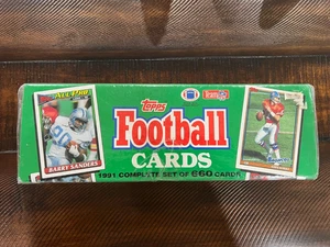 NEU SEALED 1991 Topps Football Complete Set - 660 Cards - Bild 1 von 6