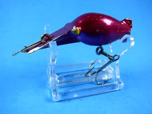 Señuelo Crankbait Vintage Luhr Jensen Hot Shot Talla 3 Ojos Amarillos Púrpura Profundo 2.5" - Imagen 1 de 7