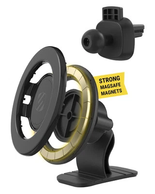 MagSafe Car Mount for iPhone 16 15 14 13 12 Pro Dual Use Magnetic Holder - Image 1 of 4