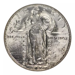 1930-S Standing Liberty Quarter NGC MS-64 - Picture 1 of 4