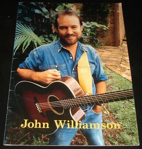 JOHN WILLIAMSON 1994 IN CONCERT TOUR PROGRAM - signed - Picture 1 of 6