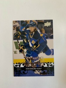 2008-09 Upper Deck #242 Patrik Berglund YG RC - St Louis Blues
