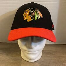 Chicago Blackhawks Adidas NHL Official Hockey Cap Hat Coach Slouch Flex L/XL NWT