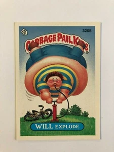 Topps 1987 Garbage Pail Kids Trading Card # 320B Will Explode - Picture 1 of 2