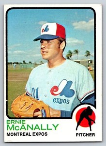 Topps 1973 Ernie McAnally #484