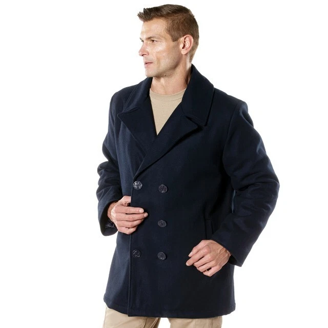 Rothco Naval Heritage Pea Coat - Navy Blue — 第 1/1 张图片