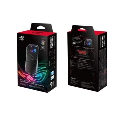 ASUS ROG STRIX Arion Lite M.2 NVMe SSD External Portable Enclosure Case - Black - Изображение 1 из 4