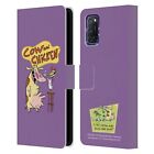 OFFICIAL COW AND CHICKEN GRAPHICS LEATHER BOOK WALLET CASE COVER FOR OPPO PHONES