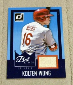 2016 Donruss Bat Kings #BKKW Kolten Wong Bat Relic