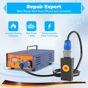 PDR Induction Heater Machine Induktionsheizgerät Auto Beulen Reparatur Set 1380W - Bild 1 von 16