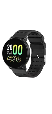 New Smart Watch Touch Bluetooth Heart Rate Fitness Sport Waterproof Android iOS - Image 1 of 4