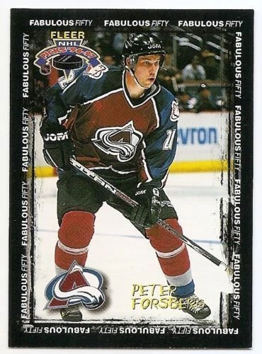 96/97 FLEER PICKS FABULOUS 50 Hockey (#1-50) U-Pick From List - Image 1 of 1