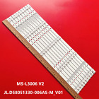 LED Strips for K58DLX9US CX580DLEDM JL.D58051330-006AS-M_V01 58F2 MS-L3006