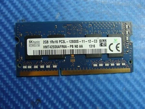 Asus 15.6" Q501LA-BBI5T03 OEM RAM Memory 2GB 1Rx16 PC3L-12800S HMT425S6AFR6A-PB - Picture 1 of 2
