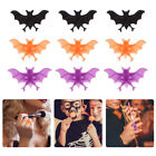  60 Pcs Halloween Ring Bat Childrens Toys Party Bag Fillers Man Bulk