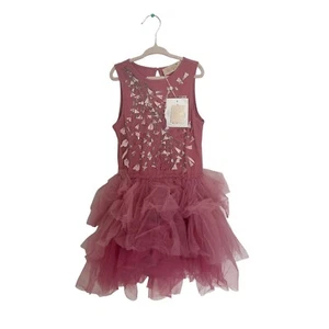 NWT Tutu Du Monde Berry Delight Dress Size 8/9 Pink New With Tags - Picture 1 of 6