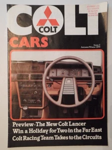 MITSUBISHI COLT CARS orig 1979 UK Mkt Publicity Brochure - Sapporo Lancer Racing - Picture 1 of 7