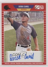 2021 Leaf Pro Set Baseball Blaster Auto Derek Curiel #PS-DC1 Auto