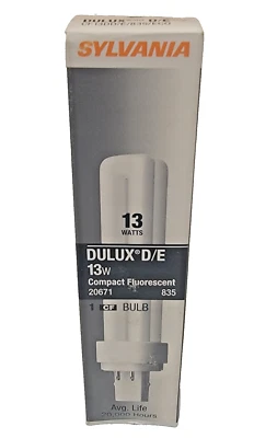 Sylvania 20671 Dulux Double Tube 13W (60W Equivalent) - Image 1 of 4