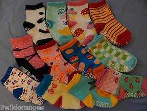 3 Pairs Baby Non Slip Grip Socks Toddler Girl Boy 6 - 12 Months - Picture 1 of 28