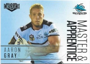 2018 NRL Elite Master & Apprentice (MA 8) Aaron GRAY Sharks - Picture 1 of 1
