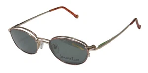 NEW SMARTCLIP 289 EYEGLASS FRAME/GLASSES WITH POLARIZED CLIP-ONS OVAL LENSES HOT - Picture 1 of 10