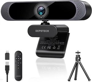DEPSTECH Webcam DW49 Pro 4K, Ultra HD - Bild 1 von 24