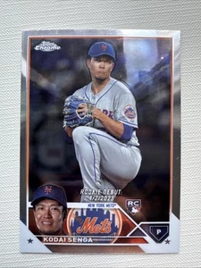 ⭐🦄 2023 Topps Chrome Update Series - Rookie Debut Kodai Senga #USC124 (RC) - Picture 1 of 2