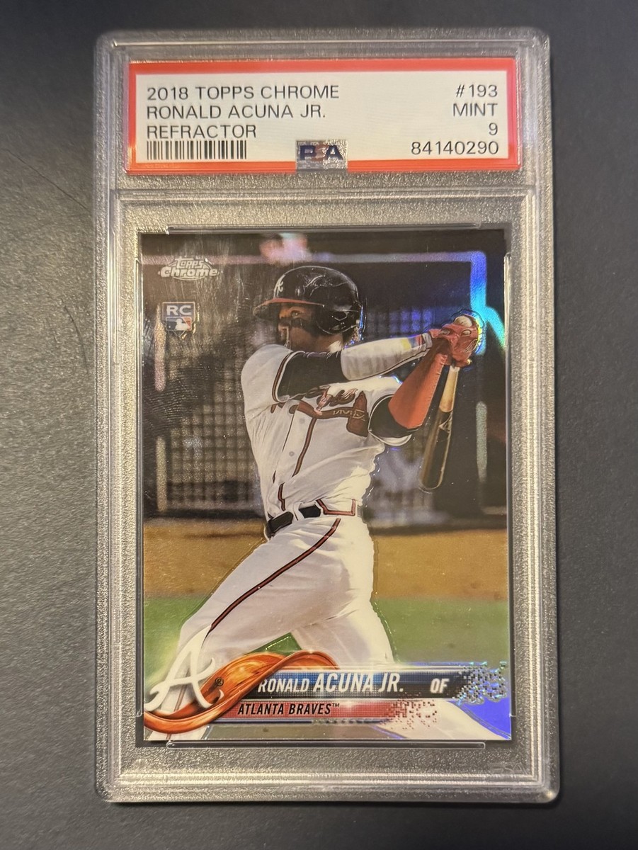 Topps Baseball 2018 Season Ronald Acuña Jr. Sports Trading