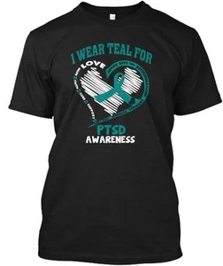 Ptsd Awareness T-Shirt Made in the USA Size S to 5XL - Picture 1 of 3