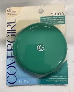 Covergirl Clean Sensitive Fragrance-Free Pressed Powder, Creamy Natural 220 - Picture 1 of 3