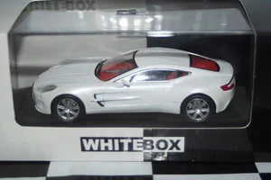 Whitebox Aston Martin One-77 white 2010 Diecast 1/43 scale WB159 - Picture 1 of 4