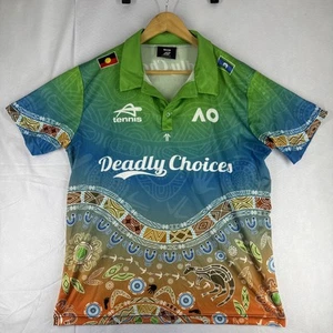 Deadly Choices AO Australian Open 2024 Polo Shirt Size Large - Picture 1 of 6