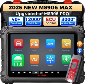 Autel MaxiSys MS906MAX Scan Tool, Upgraded MS906 PRO/ MK906 PRO/ MS906BT Scanner - Picture 1 of 9