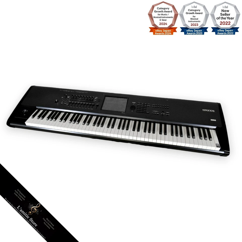 KORG KRONOS-88 Keyboard Synthesizer 88 Key Music Workstation High Sound Quality - Image 1 of 4