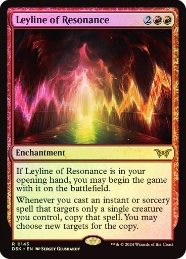 MTG - Leyline of Resonance - Foil - Duskmourn - Magic the Gathering - Image 1 of 1