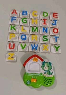 LeapFrog Fridge Phonics Scout + Magnet Letters Complete Tiles Set/Lot 26 Working - Image 1 of 4
