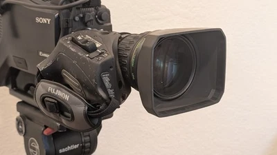 Fujinon XA17x7.6BERM-M58B 2/3" HD Zoom ENG Lens - Image 1 of 4