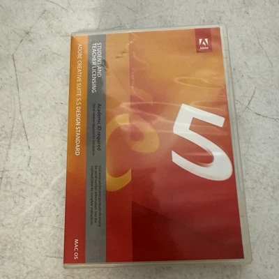 Adobe Creative Suite 5.5 CS5.5 Standard Mac OS X - Image 1 of 4