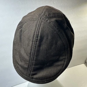 NWT Goorin Bros Newspaper Boy Flat Hat Mens Brown Medium - Picture 1 of 11