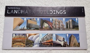 2017 ROYAL MAIL MINT STAMPS PRESENTATION PACK No.543 LANDMARK BUILDINGS. - Picture 1 of 5