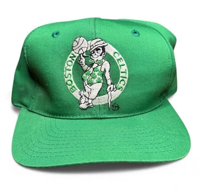 Gorra de baloncesto Larry Bird vintage años 80 Boston Celtics gorra Snapback verde NBA Foto 1 de 4