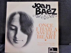 JOAN BAEZ E.P " ONCE I HAD A SWEETHEART " UK FONTANA EX+ COND.IN Or.PIC SL. - Picture 1 of 2