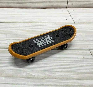 Tabla de skate Anakin Skywalker Clone Wars 2010 McDonald's Blue Tech Deck Finger A5 - Imagen 1 de 4