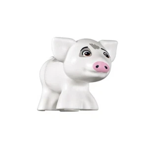LEGO - Minifig Animal, Land - Pig, Moana (Pua) - White - Picture 1 of 1