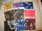 Multi Functional Face Cover Mask Neck Gaiter Headwear Print 9 Piece