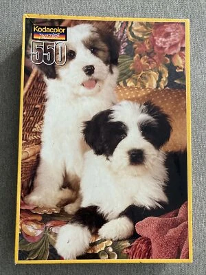 Rompecabezas Kodacolor 550 piezas cachorros anteriores Foto 1 de 3
