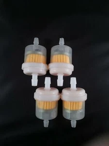 4 x Chinese Fuel Gas Filter ATV Quad Scooter Dirt Bike 50cc -- 125cc    [A10]4 - Picture 1 of 3