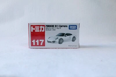 TOMICA 117 Porsche 911 Carrera White 2018 Sealed Box - Image 1 of 2